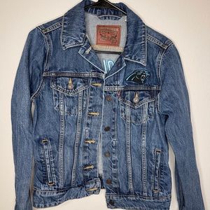 Carolina Panthers Jean Jacket